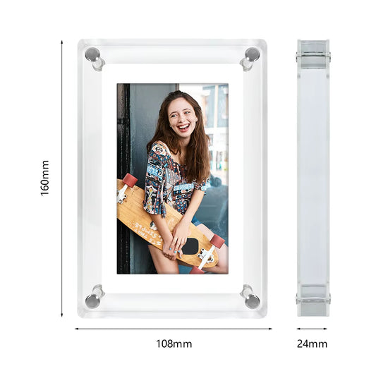 5 Inch 4GB IPS Screen Digital Photo Frame Digital Picture Frame with Tft Lcd IPS Screen Video Digital Photo Frame