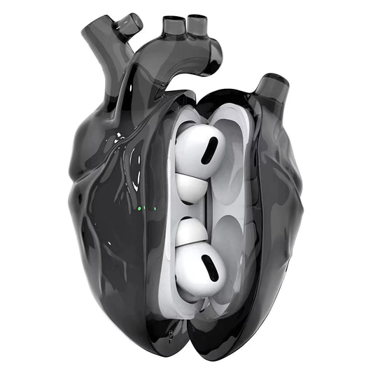 Original Heart Liquid Silicone Headset Shell for Apple Airpods Pro 1/2/3Rd Generation Anti-Fall Protective Cover Shockproof