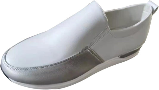 Slip on Sneakers for Women Fashion round Toe Flat Color Block Loafers Comfortable Casual Platform Non-Slip Sports Shoes