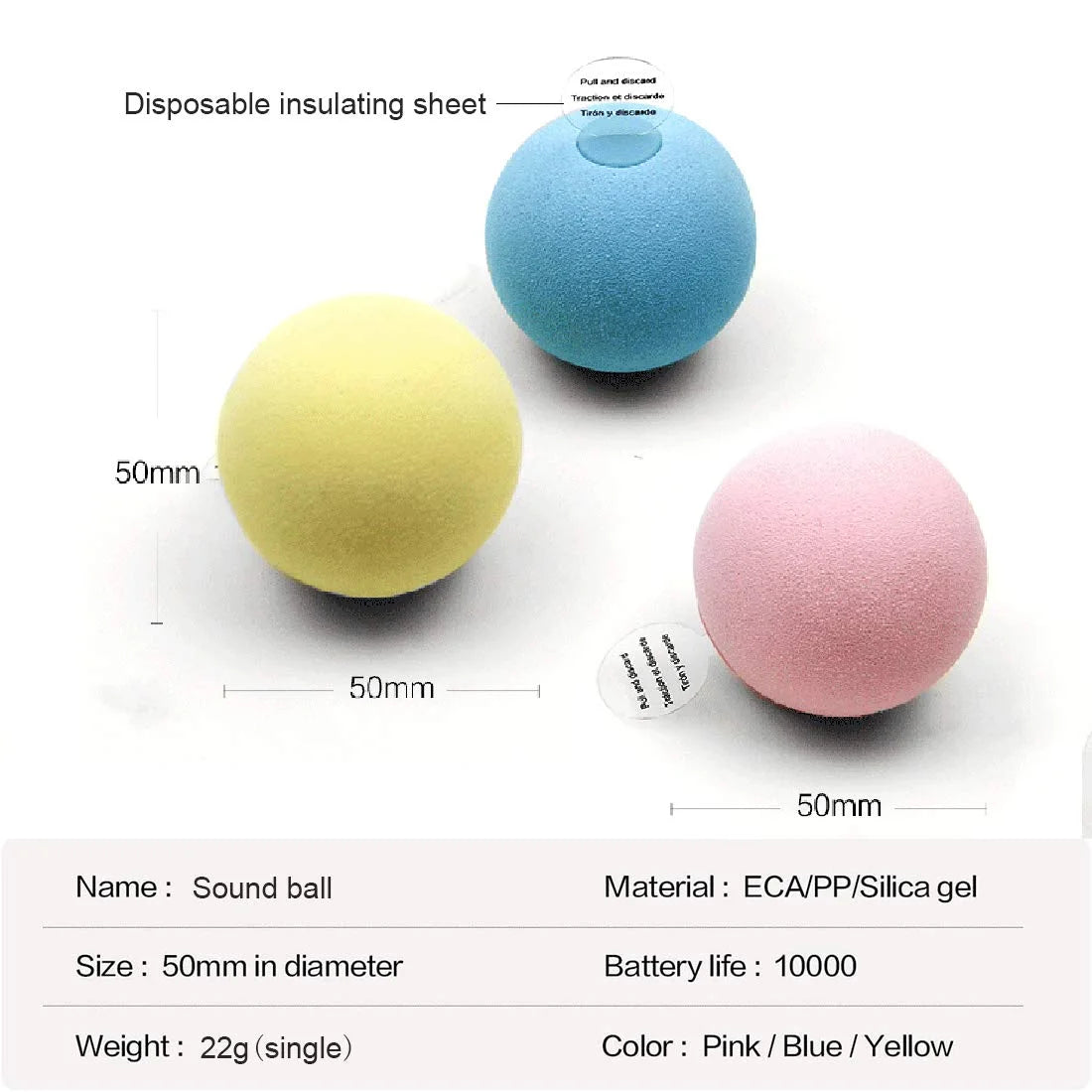 Cat Training Squeaky Ball Toy Smart Cat Toys Interactive Ball Catnip Pet Playing Pet Supplies Products Toy for Cats Kitten Kitty
